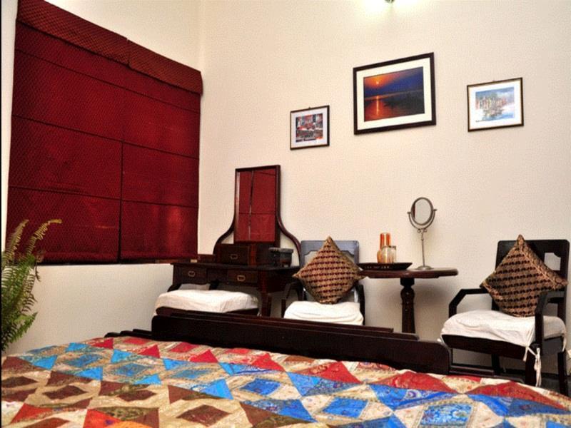 Apartamento Aashray Varanasi Exterior foto